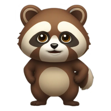 tanuki sticker