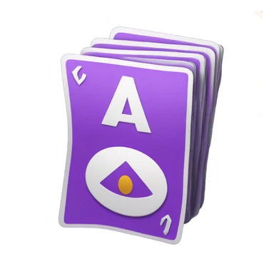 Purple uno reverse card  sticker