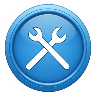 Tick inside a blue circle  sticker