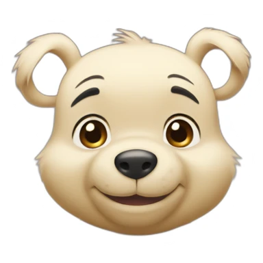 China Winnie the Pooh sticker