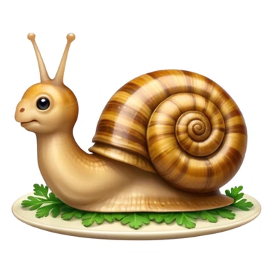 French snail dish sticker