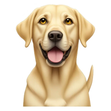yellow labrador retriever  sticker