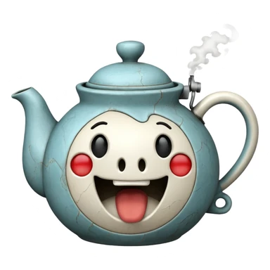 Screaming Teapot
 sticker
