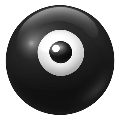 magic eight ball sticker