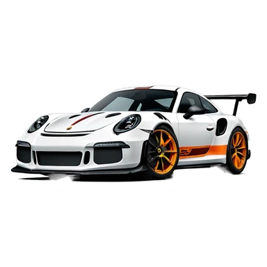 Porche gt3 rs sticker