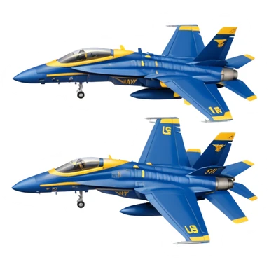 US Navy Blue Angels f/a-18 sticker