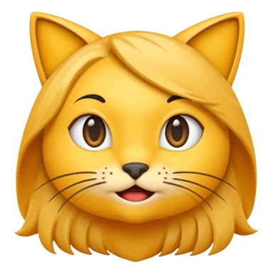 Emojis of the video game character, Kat, from the video game Geavity Rush sticker