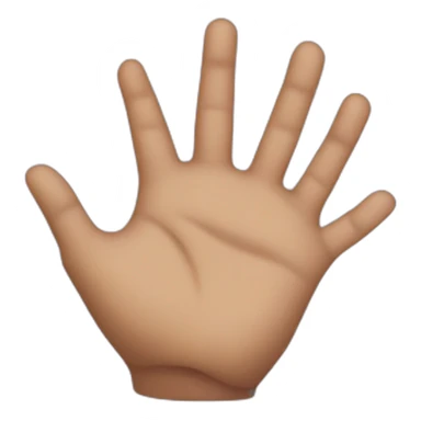 Hands of singer rapper jul sticker