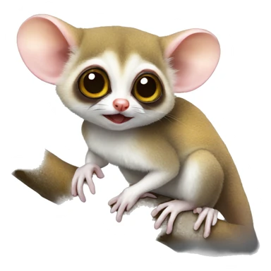 Cute Mouse lemur sticker