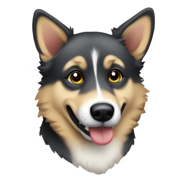 A drunk Swedish Vallhund sticker