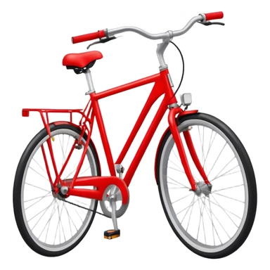 qr code on red bike sticker