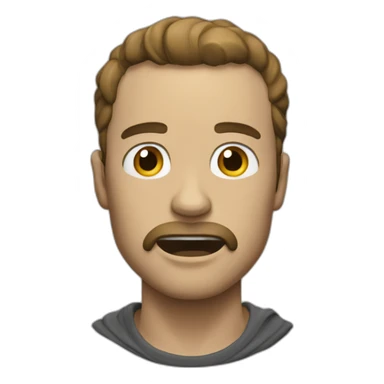 Homme qui dabe sticker