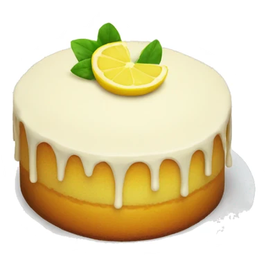 Lemon cake sticker