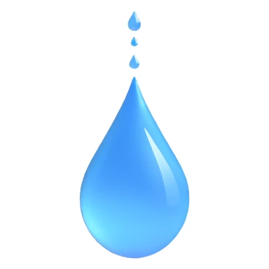 water droplet sticker