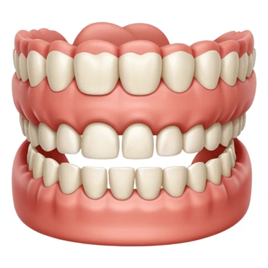 profile denture sticker