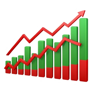 Stock market sticker