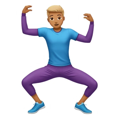 Stanky leg dance move sticker