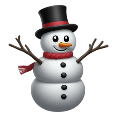 michelin black snowman sticker