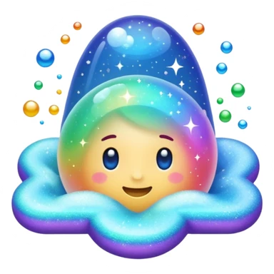 Magical dust sticker