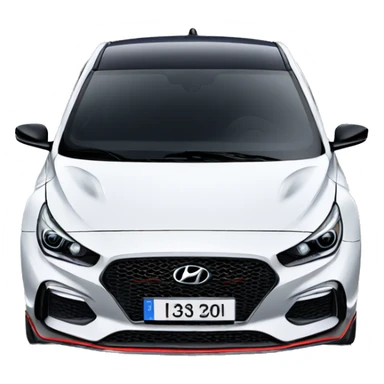 hyundai i30 N sticker