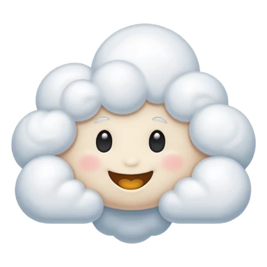 Cute cloud  sticker