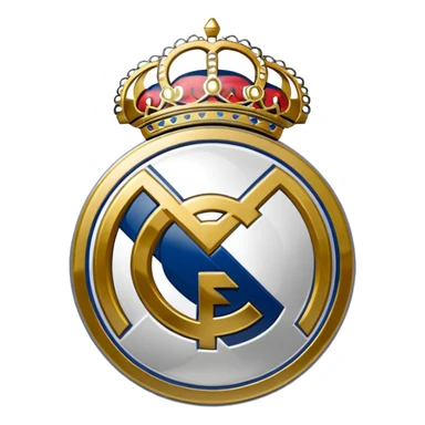 I want an emoji of real madrid logo of football and it should look realistic sticker