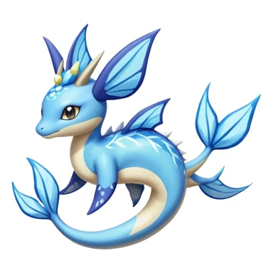 Colorful beautiful pretty elegant divine powerful legendary epic Lapras-Meloetta-Vaporeon-Dialga-Suicune-fusion sticker