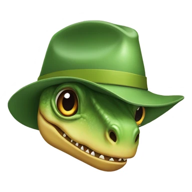 Dinosaures, chapeau sticker
