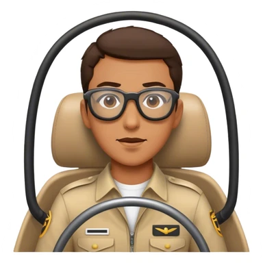 Copilot glasses speed sticker