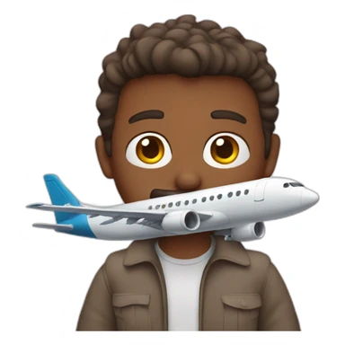 guy with Airplane sticker