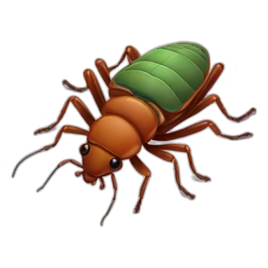 dead bed bug sticker