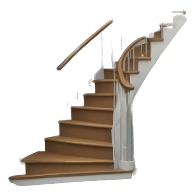 stairs landing sticker