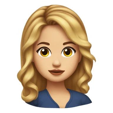 debby ryan hair tuck sticker