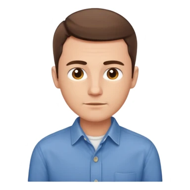 A man who look like hitler without mustache  sticker