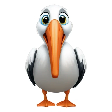 Pelican Front View Finding Nemo sticker