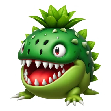 Petey Piranha, the Mario character sticker