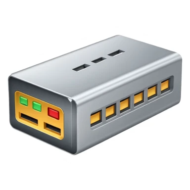 a real, highly realistic modem sticker