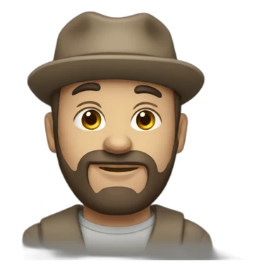 Mister biste sticker