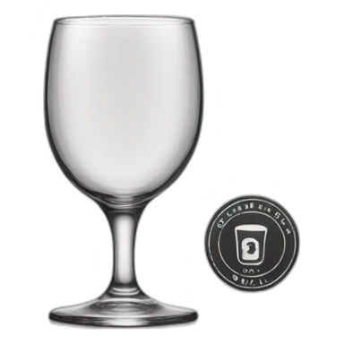 orval glass sticker
