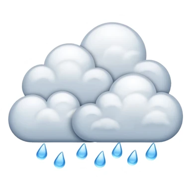 snowing clouds sticker