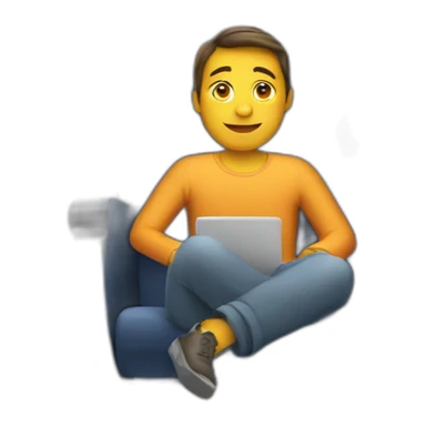 person sitting in an airplane-seat sticker