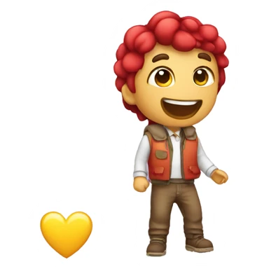 Corazon con vendas sticker