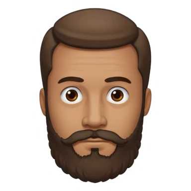 mutton chops beard sticker