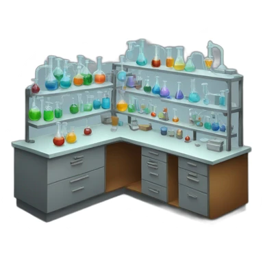 chemistry laboratory sticker