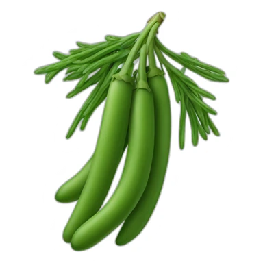 Haricot vert sticker