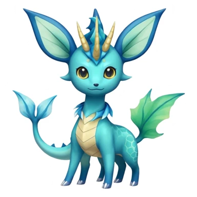 Sawsbuck-Vaporeon-Amaura-Virizion-fusion (full body) sticker