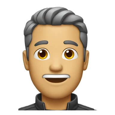 MAN WITH ZIP INSTEAD OF MOUTH sticker