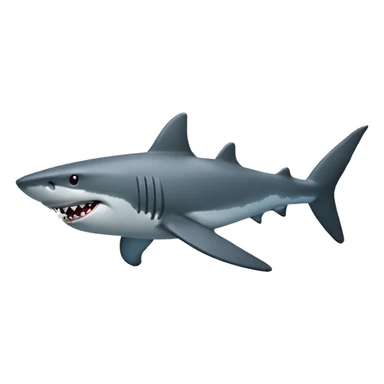 Shark with a bazooka sticker