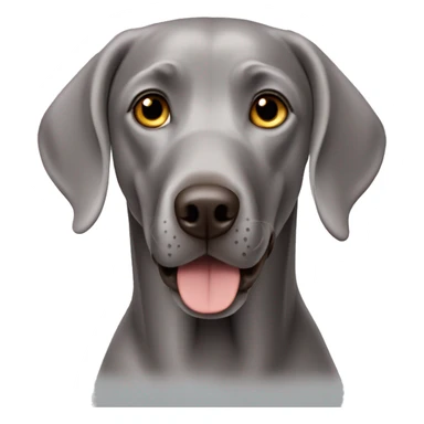 Grey Weimaraner  sticker