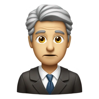 Confused lawyer sticker